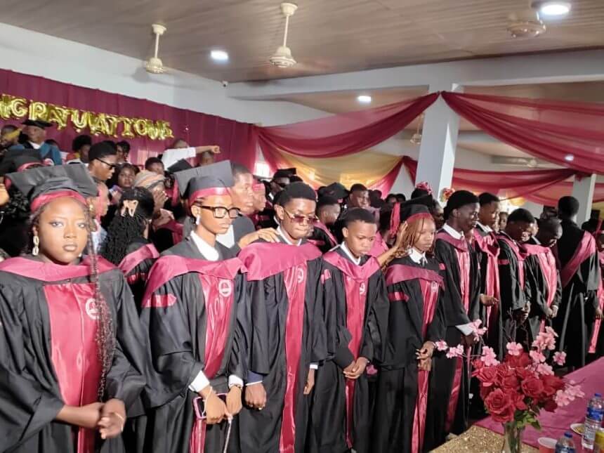Ferscoat school's graduation